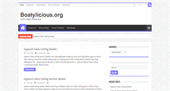 Desktop Screenshot of boatylicious.org